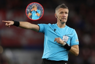 Trọng tài Champions League bật khóc khi thổi còi trận bán kết PSG vs Dortmund