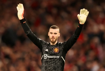 De Gea trở lại tập luyện trong màu áo MU