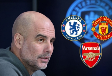 Pep Guardiola:  'Nếu tiền là lý do thì MU, Chelsea, Arsenal đã giành mọi danh hiệu'