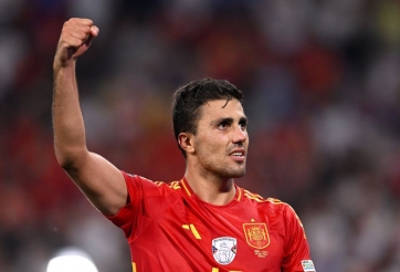 Rodri 'rất lực' khi đối đầu với Pháp tại bán kết Euro 2024