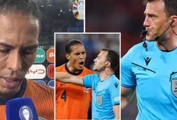 Van Dijk: 'Trọng tài chạy ngay vào đường hầm đã nói lên tất cả'