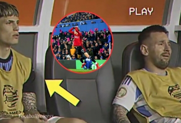 Garnacho đáp trả nghi vấn 'bơ' Messi trong màu áo Argentina