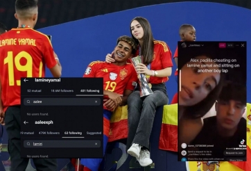 Yamal bị bạn gái 'cắm sừng'