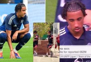 Hình ảnh mới nhất, tân binh Yoro khiến NHM MU lo lắng về chấn thương