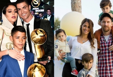 Giàu nứt đố đổ vách, Messi vẫn học theo Ronaldo cách dạy con ít ai ngờ