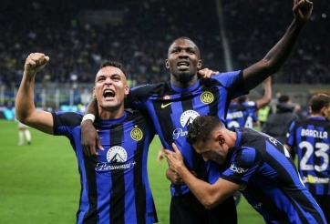 Hạ gục Roma, Inter Milan trở lại ngôi đầu bảng Serie A