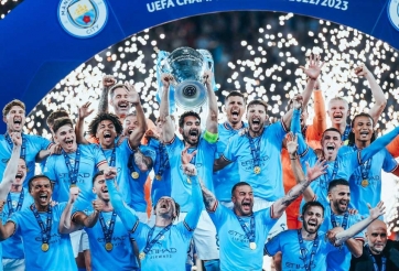 Nhận giải CLB hay nhất năm, Man City vẫn hụt hẫng vì điều chưa trọn vẹn