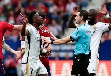 Real Madrid gửi đơn khiếu nại trọng tài vì Vinicius