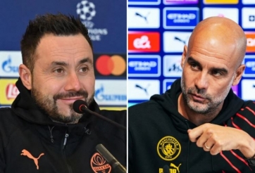 De Zerbi: 'Man City là một trong những CLB hay nhất thế giới'