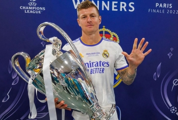 Toni Kroos về chung kết C1: 'Đá trận cuối cho Real Madrid mà không thắng thì thật vô nghĩa'