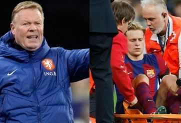 De Jong bỏ lỡ Euro, HLV Hà Lan chỉ trích Barca