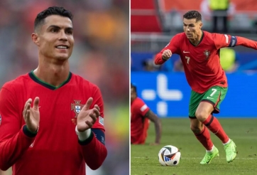 Vượt thời kỳ đỉnh cao, Ronaldo phá kỷ lục tại Euro 2024