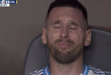 Messi bật khóc nức nở, rời sân vì chấn thương ở trận cuối tại Copa America