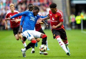 Yoro ra mắt, MU thắng dễ Rangers trên đất khách