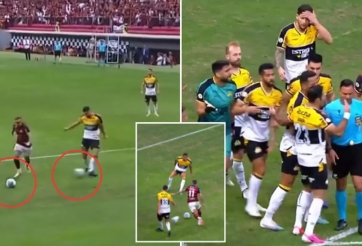 Dùng IQ 1000 để phá bóng, cầu thủ bị thổi penalty vì 'luật lạ' ít người biết