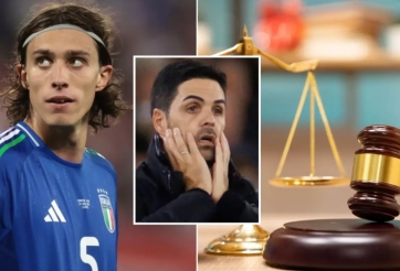 Vụ Riccardo Calafiori đến Arsenal gặp rắc rối to vì pháp lý