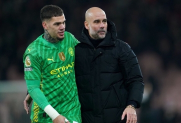 Pep nói về tương lai của Ederson: 'Tôi không rõ'