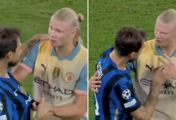 Xin áo đấu, sao Inter bị Haaland nói thẳng thừng: 'Cút đi'