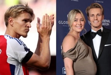 Martin Odegaard bí mật kết hôn cùng bạn gái lớn tuổi