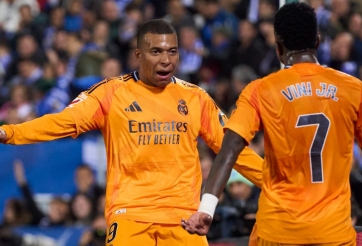Real Madrid thắng dễ Leganes: Mbappe và Bellingham tỏa sáng
