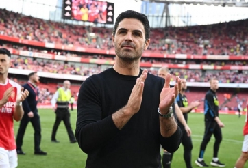 Arteta: 'Arsenal hài lòng với vị trí thứ 2...'