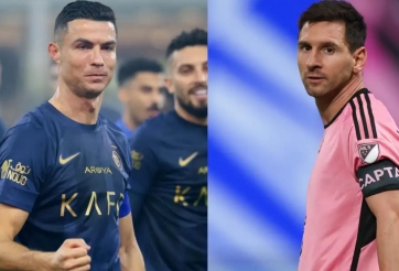 Ronaldo bỏ xa Messi, độc chiếm ngôi đầu một BXH