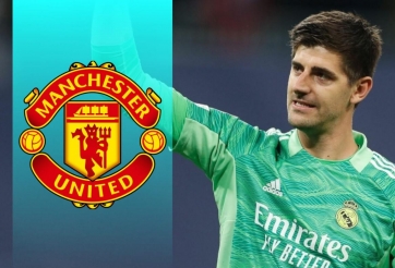 Courtois bất ngờ 'thả thính' MU