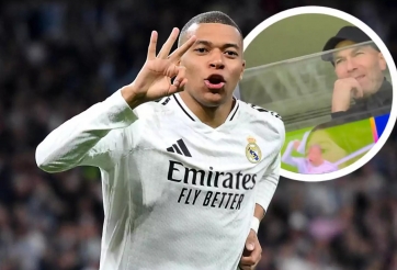 Phản ứng gây xôn xao của Zidane tại Bernabeu