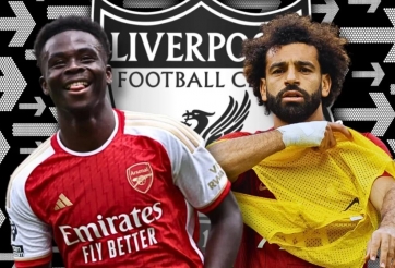 Liverpool dừng bước ở C1, CĐV Arsenal tuyên bố Saka hơn hẳn Salah