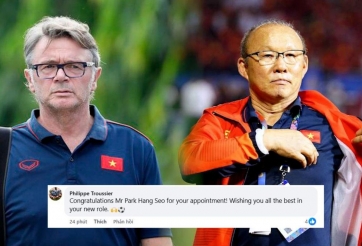 HLV Troussier bình luận gây chú ý khi Park Hang-seo thành sếp lớn LĐBĐ Hàn Quốc