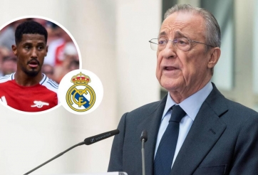 Trả đũa trận thua đắng, Perez quyết 'chốt đơn' Saliba về Real Madrid