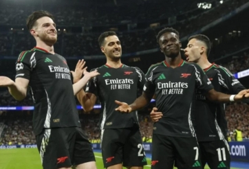 Arsenal làm rúng động châu Âu sau chiến thắng tại Champions League