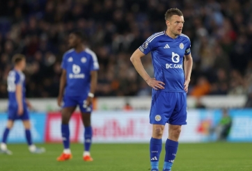 Jamie Vardy viết tâm thư ngày Leicester chính thức xuống hạng