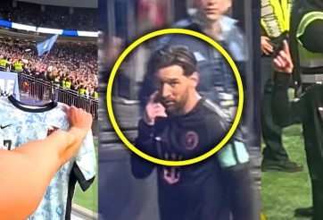 Phản ứng gây tranh cãi của Messi khi thấy áo đấu của Ronaldo