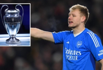 Aaron Ramsdale nói thẳng cái tên vô địch Champions League 2024/25