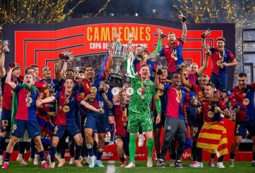 Nóng: Barca bị cấm ăn mừng chức vô địch Copa del Rey