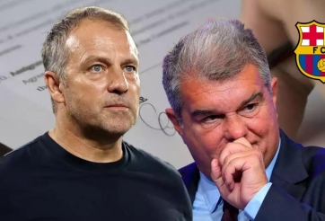 Bị loại khỏi C1, Hansi Flick yêu cầu Laporta ký ngay với một cái tên