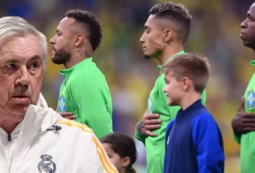 Khủng hoảng đầu tiên của Ancelotti tại ĐT Brazil gọi tên Vinicius