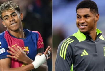 Rashford thốt lên 2 từ về Yamal khiến fan Barca phát cuồng