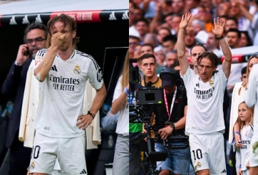 Luka Modric bật khóc: 'Khoảnh khắc tôi không muốn giờ đã đến'