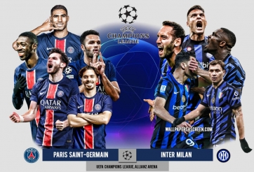 Đội hình mạnh nhất PSG vs Inter Milan: Dembele đấu Martinez