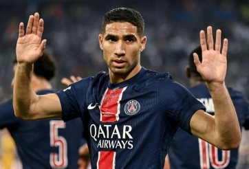 PSG đại thắng, Hakimi khiến fan phẫn nộ vì phản ứng kỳ lạ