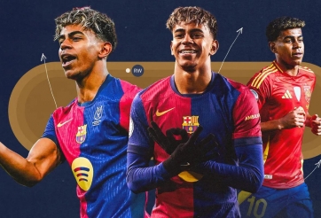 CHÍNH THỨC: Lamine Yamal vươn lên số 1 thế giới