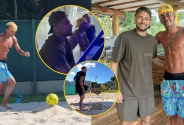 Lamine Yamal tái hợp Neymar, chơi bóng ở Brazil