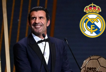 Figo thúc Real ký bản hợp đồng khiến Barca lo sốt vó