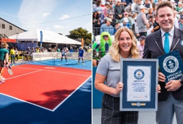 Kỷ lục chưa từng có trong lịch sử pickleball