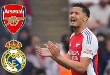 William Saliba báo tin mừng đến Arsenal giữa tin đồn tới Real