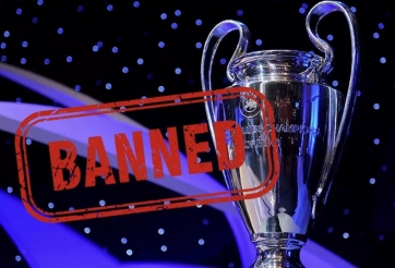 UEFA đã chính thức cấm 5 CLB tham dự Champions League
