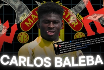 Brighton chốt giá bán tiền vệ trong mơ của Amorim cho MU