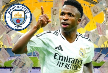 Tin đặc biệt: Vinicius đàm phán gia nhập Manchester City